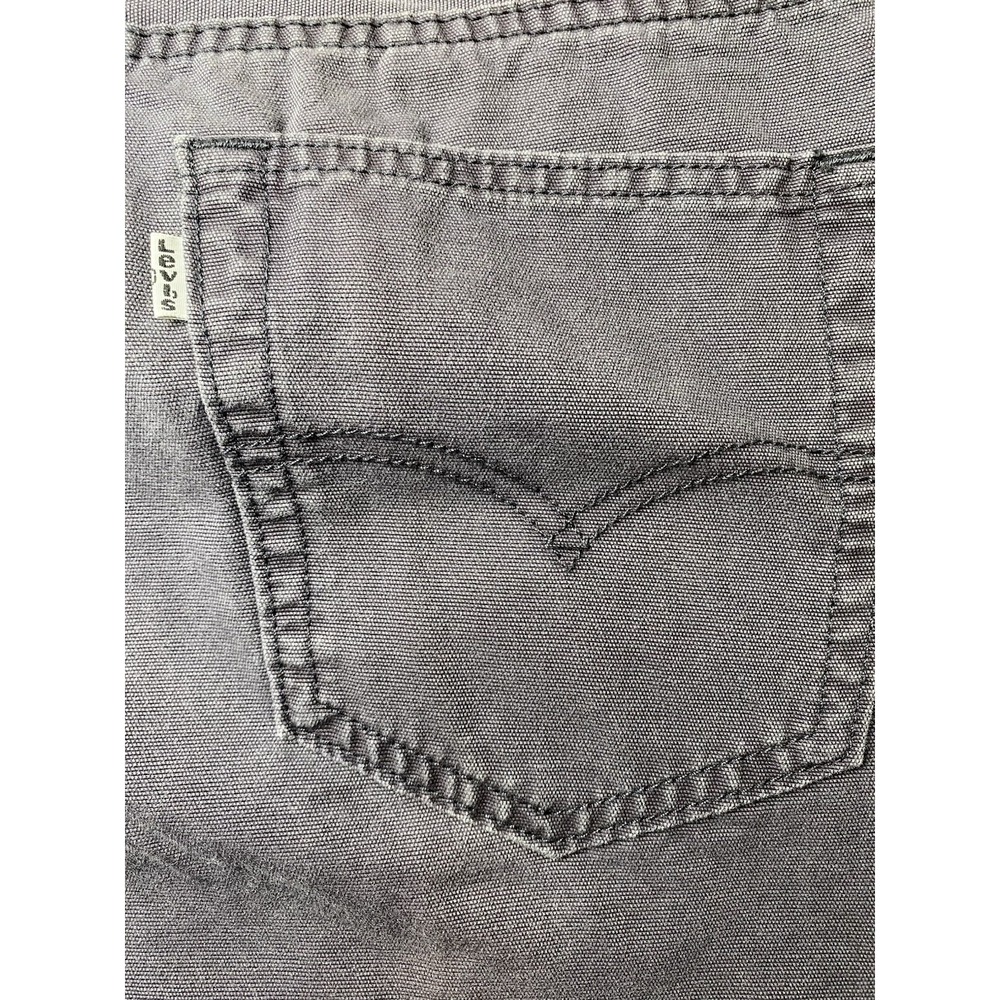 Levi's 514 Straight Fit Jeans Men's 31x32 Measured 30x31 Gray Light‎ Wash Denim - Picture 9 of 15